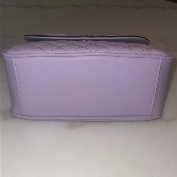 Lavender Quilted Women's Bag - Picture 2 of 11